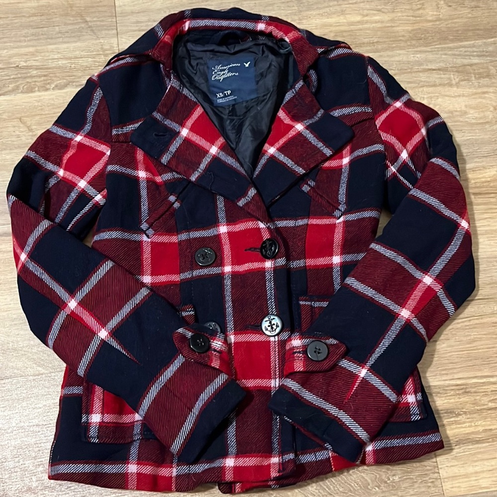 ⚪️American eagle women’s coat. Size XS